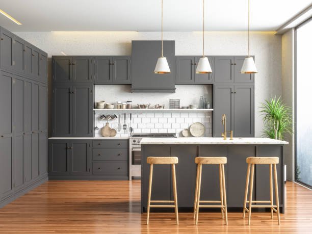 High Kitchen Ceiling in Modern Homes