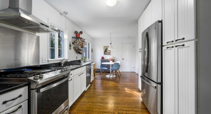 galley kitchen