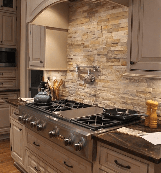 Stone Backsplash